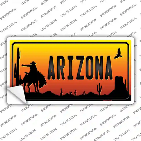 Rodeo Arizona Scenic Novelty Sticker Decal