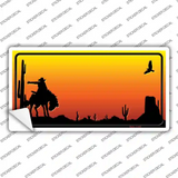 Rodeo Blank Scenic Novelty Sticker Decal