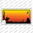 Cowboy Blank Scenic Novelty Sticker Decal