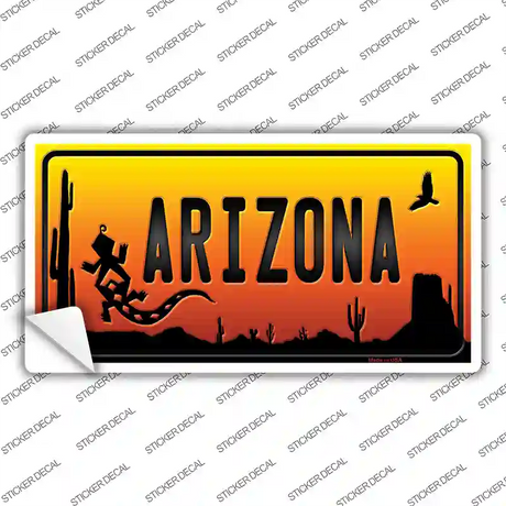 Lizard Arizona Scenic Novelty Sticker Decal