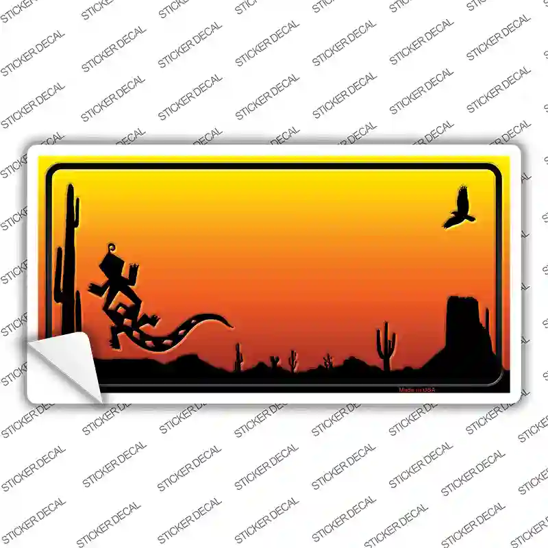 Lizard Blank Scenic Novelty Sticker Decal