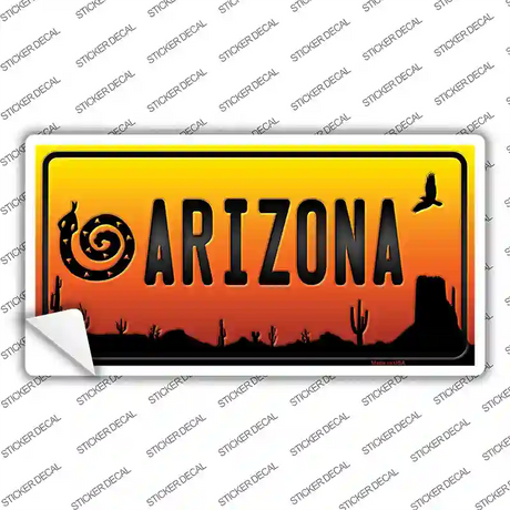 Snake Arizona Scenic Novelty Sticker Decal
