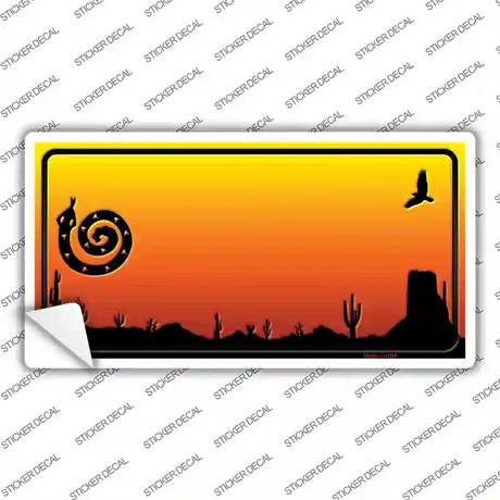 Snake Blank Scenic Novelty Sticker Decal