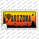 Balloon Arizona Scenic Novelty Sticker Decal