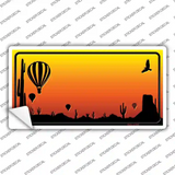 Balloon Blank Scenic Novelty Sticker Decal