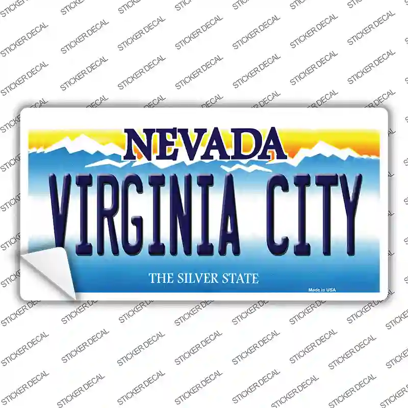 Virginia City Nevada Novelty Sticker Decal