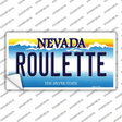 Roulette Nevada Novelty Sticker Decal