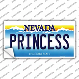 Princess Nevada Novelty Sticker Decal