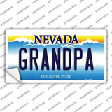 Grandpa Nevada Novelty Sticker Decal