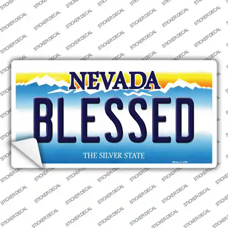 Blessed Nevada Novelty Sticker Decal