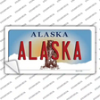Alaska State Novelty Sticker Decal