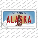 Alaska State Novelty Sticker Decal