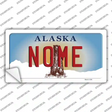 Nome Alaska State Novelty Sticker Decal