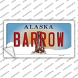 Barrow Alaska State Novelty Sticker Decal