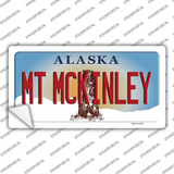 Mt McKinley Alaska State Novelty Sticker Decal