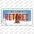 Retired Alaska State Novelty Sticker Decal