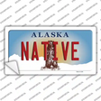 Native Alaska State Novelty Sticker Decal