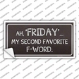 Friday Novelty Sticker Decal
