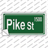 Pike St 1500 Novelty Sticker Decal