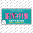 Drive Pink New Mexico Novelty Sticker Decal