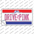 Drive Pink Ohio Novelty Sticker Decal