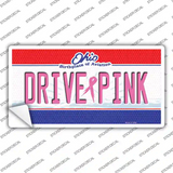 Drive Pink Ohio Novelty Sticker Decal