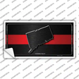 Connecticut Thin Red Line Novelty Sticker Decal