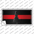 Idaho Thin Red Line Novelty Sticker Decal
