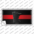 Minnesota Thin Red Line Novelty Sticker Decal
