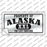 Property Of Alaska Novelty Sticker Decal