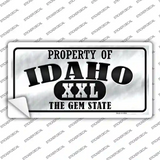 Property Of Idaho Novelty Sticker Decal