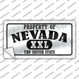 Property Of Nevada Novelty Sticker Decal