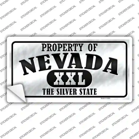 Property Of Nevada Novelty Sticker Decal