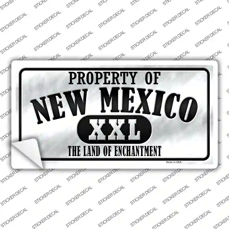 Property Of New Mexico Novelty Sticker Decal