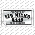 Property Of New Mexico Novelty Sticker Decal