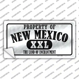Property Of New Mexico Novelty Sticker Decal