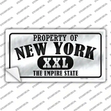 Property Of New York Novelty Sticker Decal