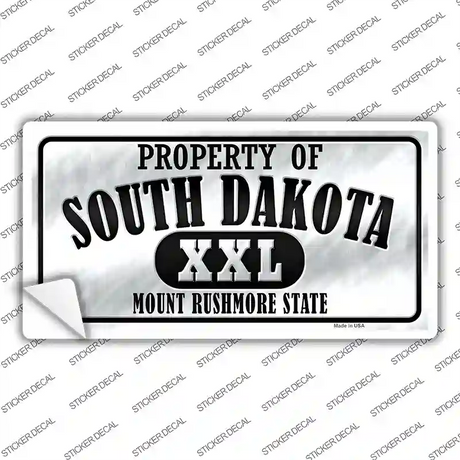 Property Of South Dakota Novelty Sticker Decal