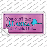 Alaska Outta This Girl Novelty Sticker Decal