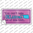 Oklahoma Outta This Girl Novelty Sticker Decal