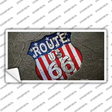 Asphalt Highway Novelty Sticker Decal