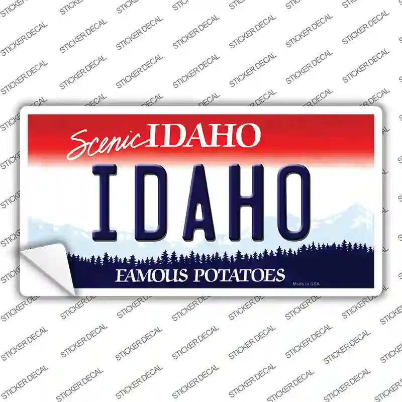 Idaho Novelty Sticker Decal