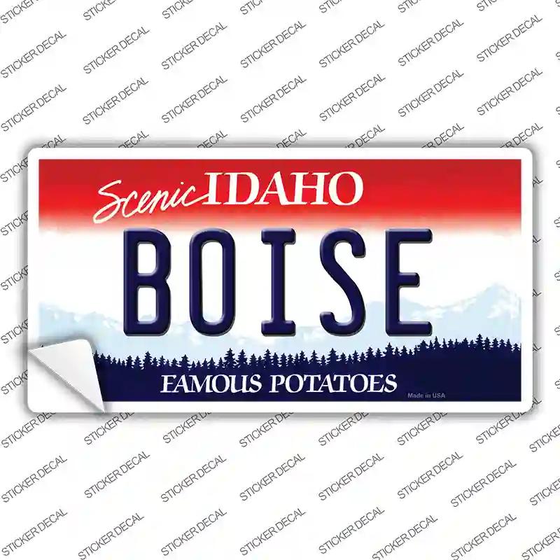 Boise Idaho Novelty Sticker Decal