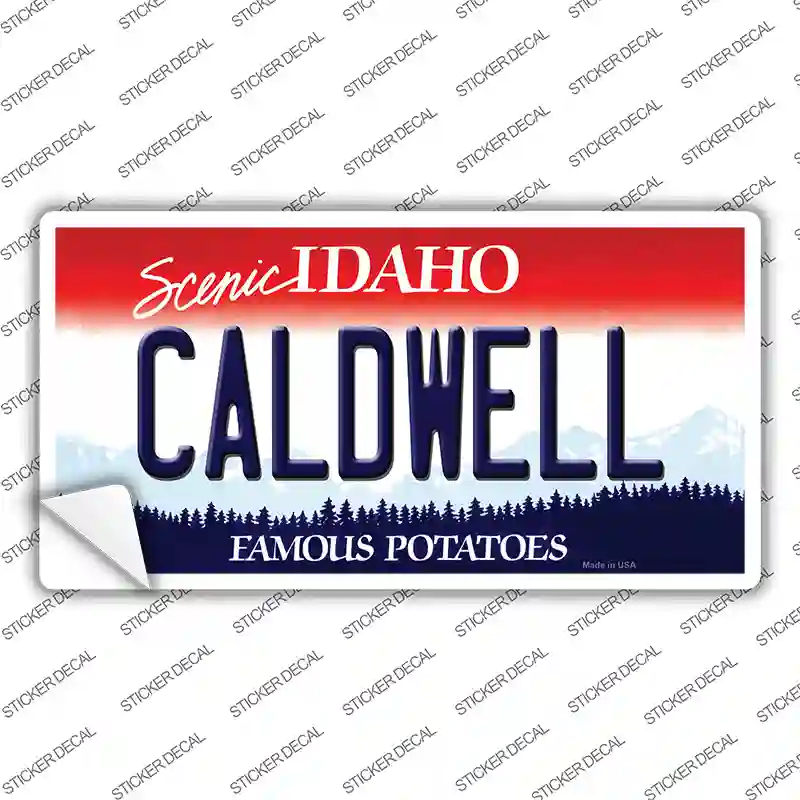 Caldwell Idaho Novelty Sticker Decal