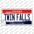 Twin Falls Idaho Novelty Sticker Decal