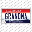 Grandma Idaho Novelty Sticker Decal