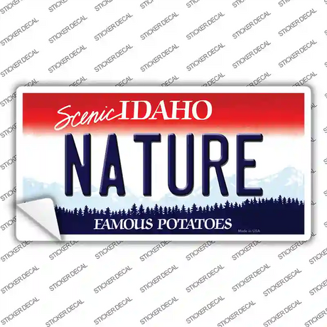 Nature Idaho Novelty Sticker Decal