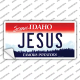 Jesus Idaho Novelty Sticker Decal