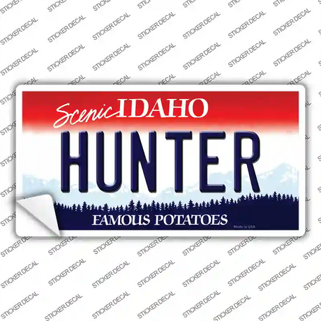 Hunter Idaho Novelty Sticker Decal