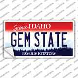 Gem State Idaho Novelty Sticker Decal